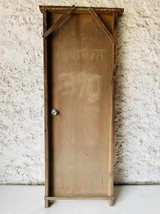 Lote #124R - Puerta de interior con marco sin llaves -75x210cm - con marca de polillas