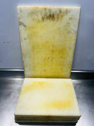 Lote #092 - Seis tablas de teflón