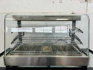 Lote #108K - Vitrina de sobre mostrador exhibidora de caliente ¨Berjaya¨ - 60x41x64cm