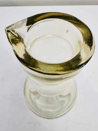 Lote #052 - Botella de leche de vidrio Absolutely pure milk - 30cm