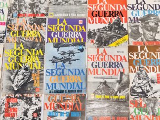 Lote #093 – 36 revistas de «La segunda Guerra Mundial» – 23x30cm