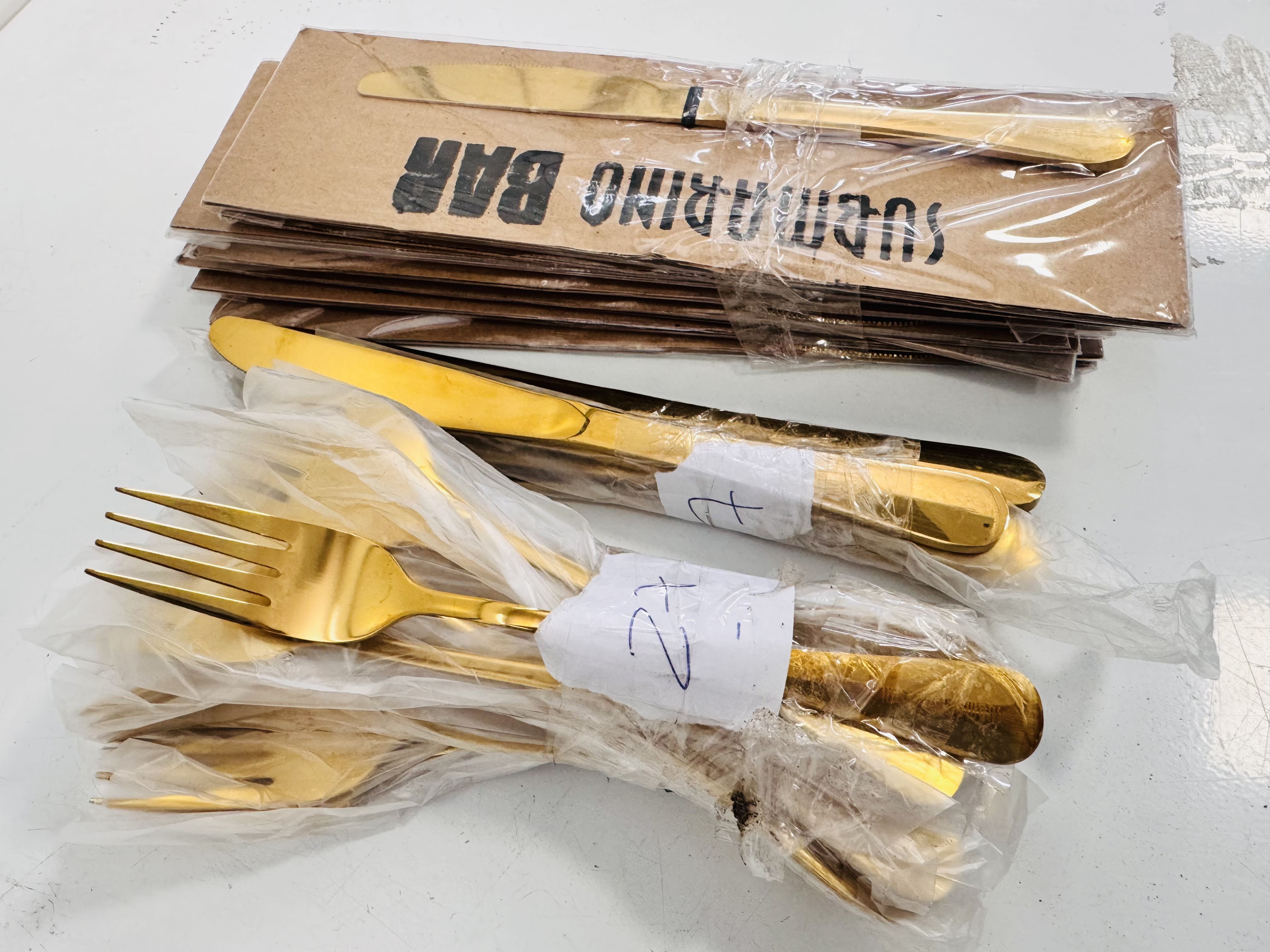 Lote #041 - 50 cucharas de postre 17cm (copia) - Imagen 2