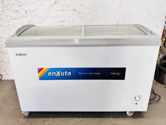 Lote #1000 - Freezer horizontal Enxuta modelo VSENX9254 - dos puertas superiores corredizas vidriadas, 254 lt de capacidad - 123x63x92cm