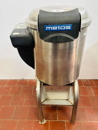 Lote #043 - Pelador de papas industrial en Ac/Inox ¨METOS¨ Bouter B 93722 - 45 cm de diámetro x 95cm de altura
