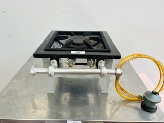 Lote #086 - Anafe de 1 fuego con válvula ¨Venancio¨- 40x40x25cm