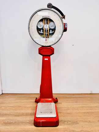 Lote #400 - Balanza de farmacia Berkel, no necesita fichas para funcionar - 194cm