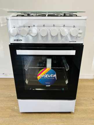 Lote #159 - Cocina a gas Enxuta cuatro hornallas Modelo: CENX5542W - 50x60x87cm
