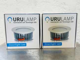 Lote #011 - Cuatro paneles led de empotrar de 23cm