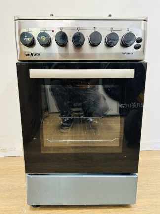 Lote #133 - Cocina a gas con grill eléctrico Enxuta, Modelo CENX5542I - 50x60x85cm