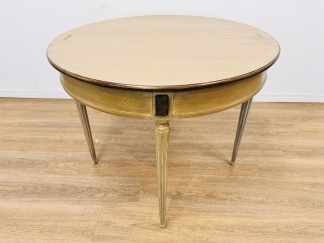 Lote #053 - Mesa libro estilo Luis XVI - 91x46x76cm