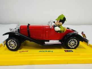 Lote #052 - Auto a escala Burago 1/24 Disney Collection - Mickey - origen Italiano