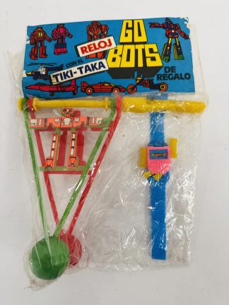 Lote #058 - Juguete Tikitaka y Reloj Gobot - industria uruguaya