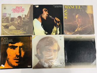 Lote #089 - 6 discos de vinilo de Joan Manuel Serrat