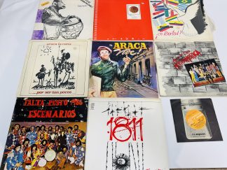 Lote #093 - 9 discos de vinilo de carnaval
