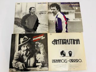 Lote #094 - Disco de vinilo de Canario Luna, dos de Jaime Roos y uno de Larbanois y Carrero
