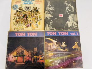 Lote #097 - Disco de vinilo "The music for Unicef Concert", dos discos de Ton Ton y disco Pilot