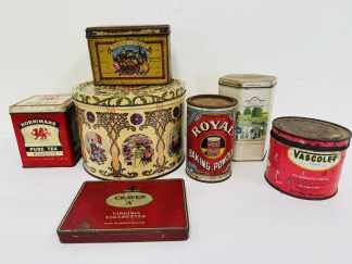 Lote #135 - 8 latas vintage