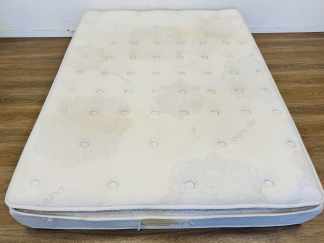 Lote #028 - Colchón de resortes tamaño Queen - 160x200x32cm