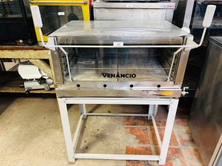 Lote #124 - Horno pizzero ¨Venancio¨ de 2 piedras - 93x66x123cm