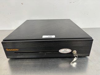 Lote #128 - Cajón de chapa para dinero con llaves ¨Unnion¨