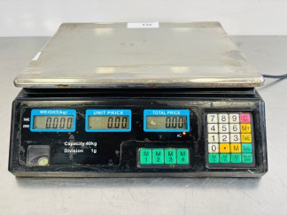 Lote #132 - Balanza digital - 40Kg de capacidad