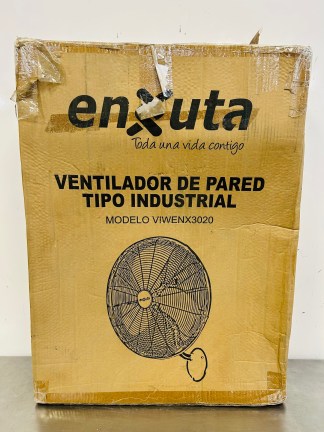 Lote #036 - Ventilador de pared metálico ENXUTA Mod: VIWENX3020