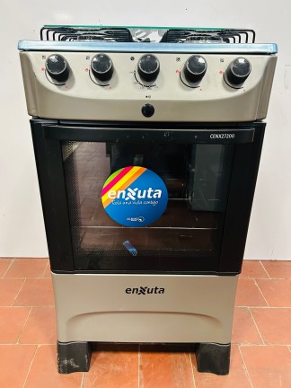 Lote #066 - Cocina a gas Enxuta 4 Hornallas Mod:CENX27200 - 48x50x88cm