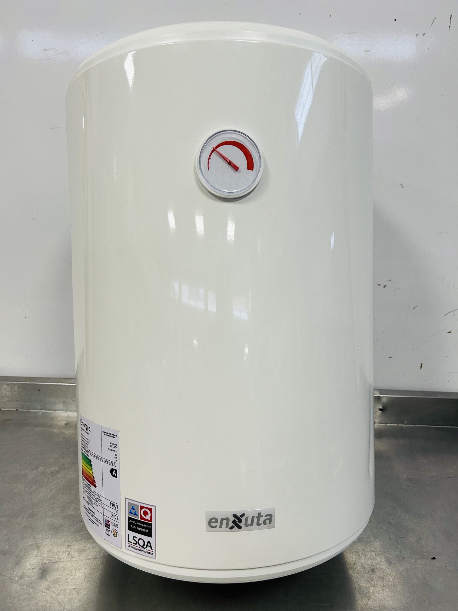Lote #069 - Termo tanque de acero Enxuta 60L Mod: TENX2160