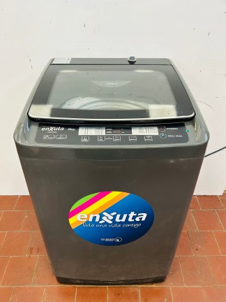Lote #010 - Lavarropas Automatico carga superior  ENXUTA (8kg) Mod: LENX0850 - 56x56x95cm
