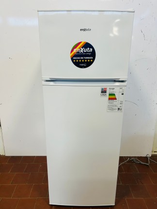 Lote #018 - Refrigerador frío húmedo 213Lts ENXUTA Mod: RENX14-215FHW -  54x53x144cm