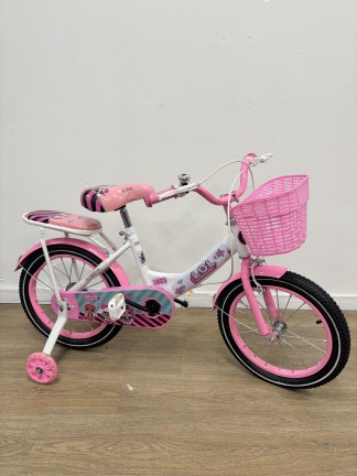 Lote #051 - Bicicleta Lol - rodado 16 - se sale el asiento, hace ruido al girar la rueda