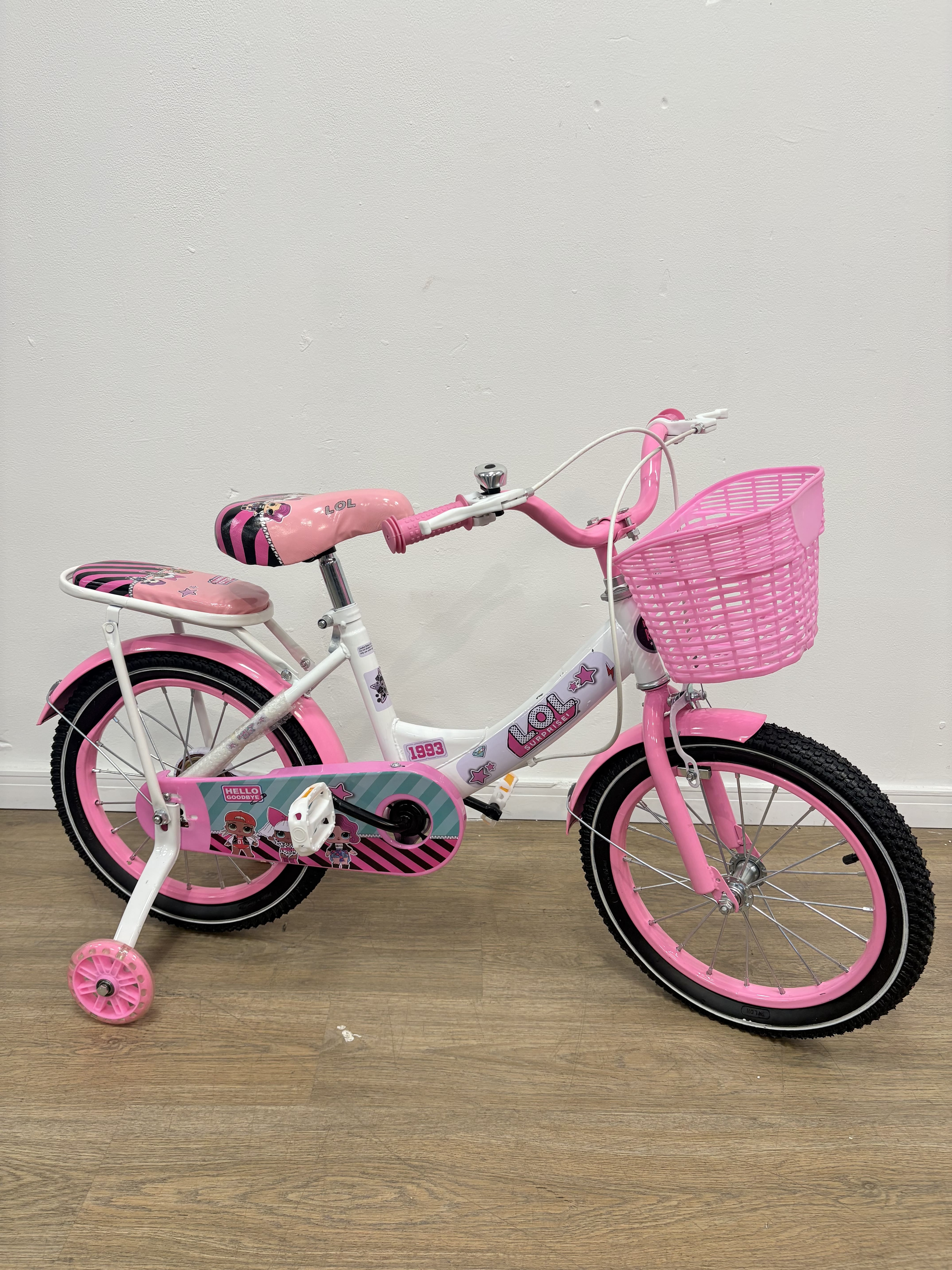 Lote #051 - Bicicleta Lol - rodado 16 - se sale el asiento, hace ruido al girar la rueda
