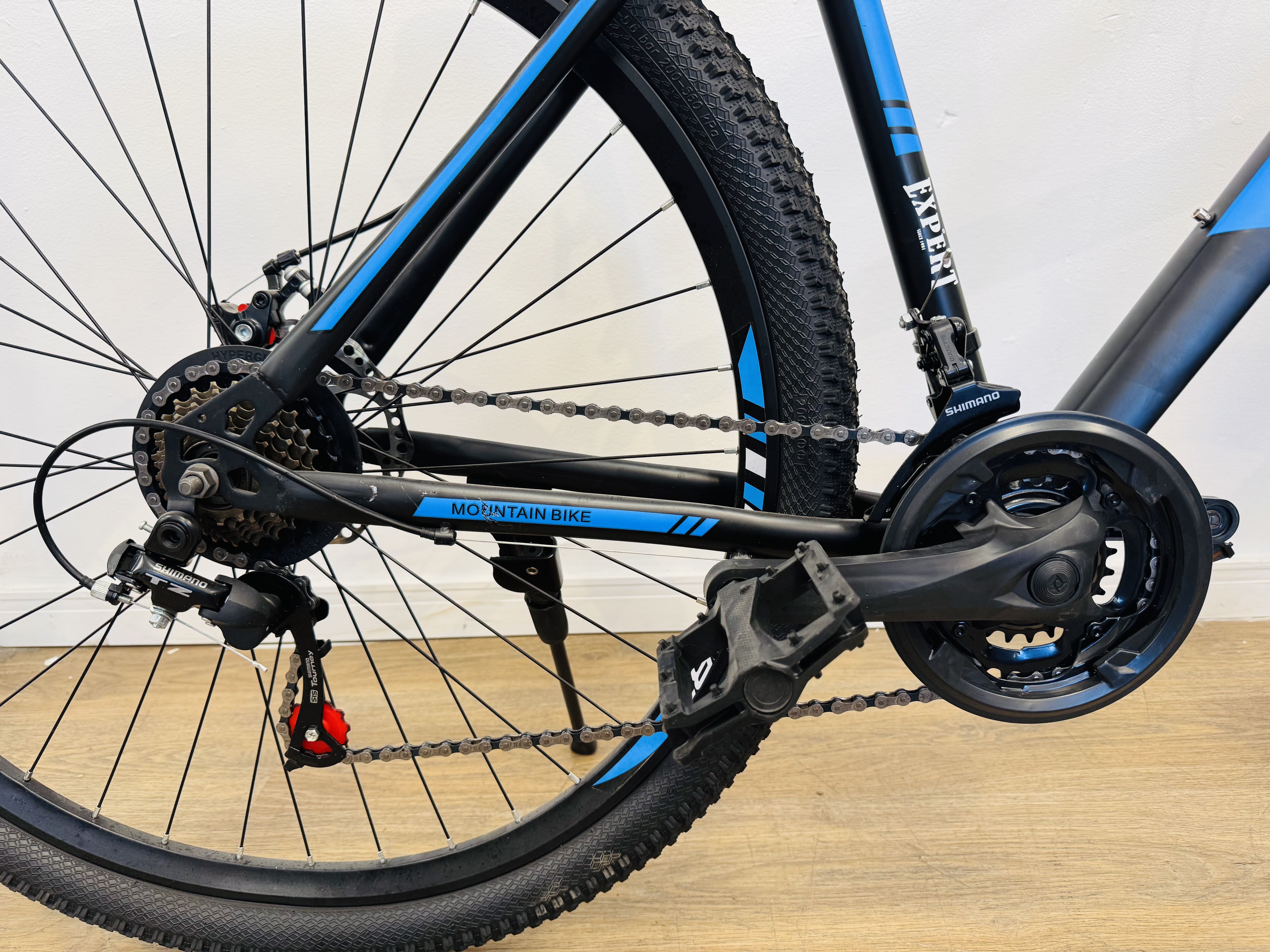 Lote #002 - Bicicleta montaña Expert Patriot rodado 29, shimano con frenos de disco y 21 cambios. Suspensión delantera - Imagen 3