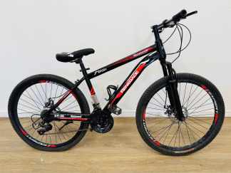 Lote #004 - Bicicleta montaña Expert Renegade rodado 26, con frenos de disco, 21 cambios Shimano y suspensión delantera - necesita ajuste en freno trasero