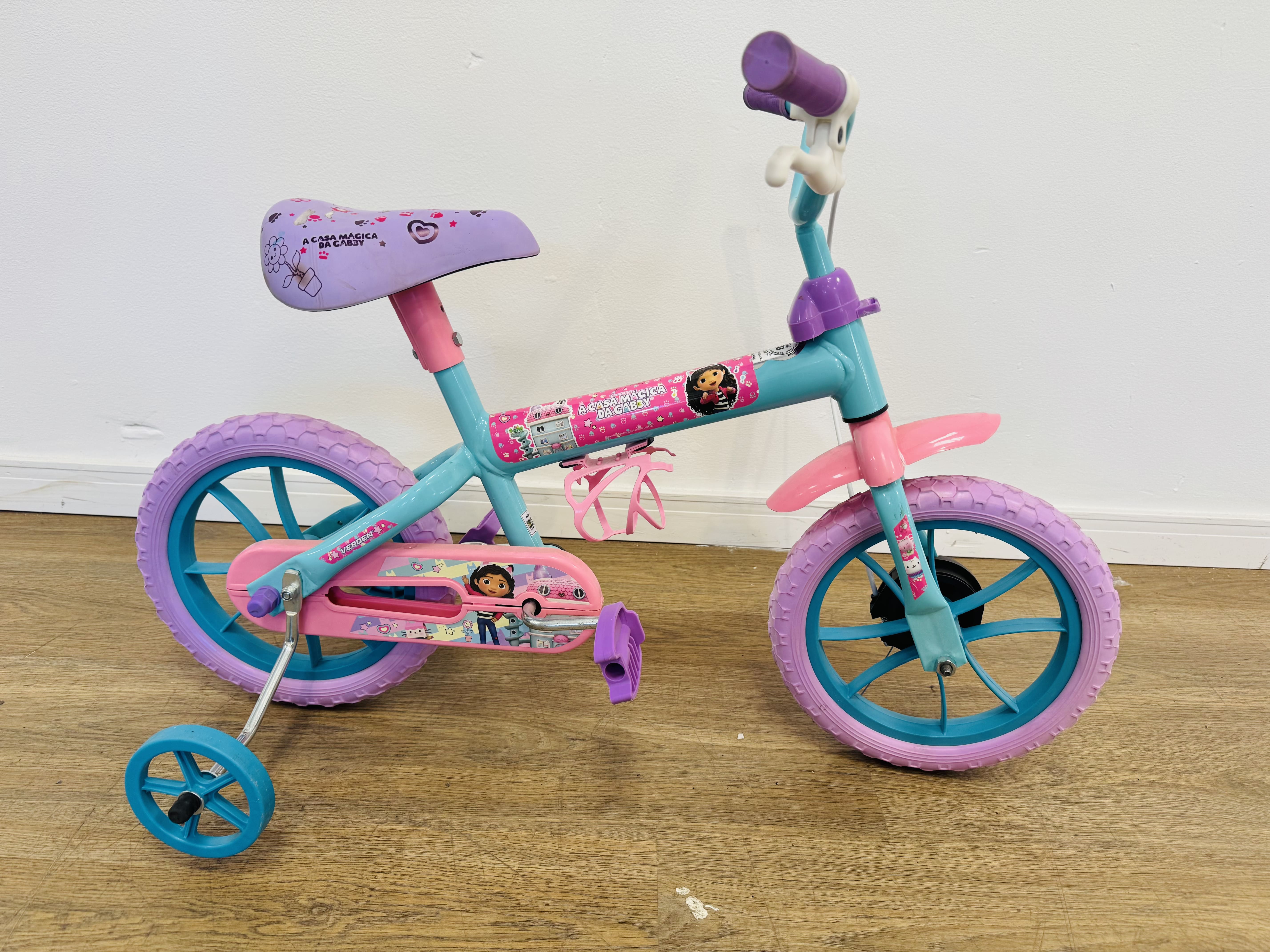 Lote #011 - Bicicleta infantil rodado 12