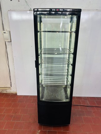Lote #023 - Vitrina exhibidor refrigerada 4 caras - 50x46x170cm
