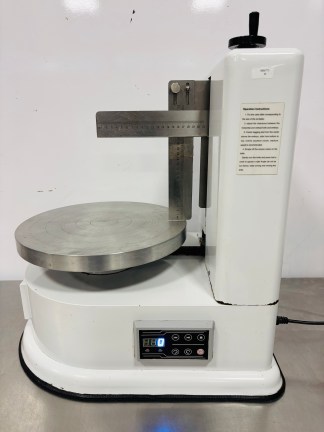 Lote #027 - Decorador/Alisador de tortas profesional, monofásico 220v (medidas y otros en galería)
