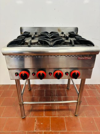 Lote #122 - Anafe en Ac/inox ¨Flame Max¨ - 65x60x80cm