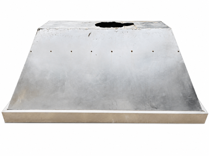 Lote #104 - Campana en Ac/Inox de alto calibre - 208x98x85cm