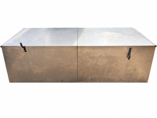 Lote #105 - Campana en Ac/Inox de alto calibre - 247x100x68cm