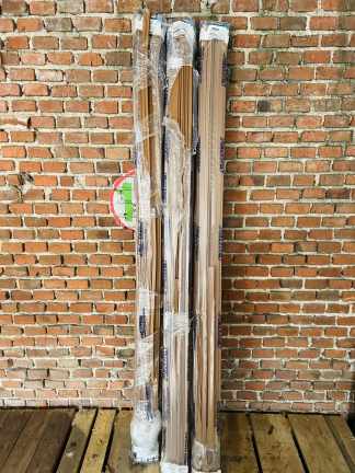 Lote #043 - Tres puertas plegables de pvc