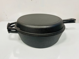 Lote #006 - Olla de hierro Acerinox - 28x13cm