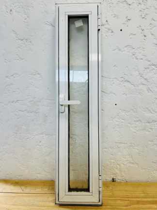 Lote #119 - Banderola con una hoja en aluminio - 30x130cm