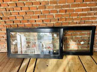 Lote #135 - Dos hojas de ventana en aluminio - 100x54cm