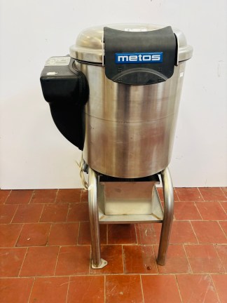 Lote #109 - Pelapapas industrial ¨Metos¨ Ac/Inox de alto calibre, monofásico