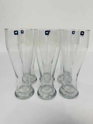 Lote #056 - Seis copas de cristal  para cerveza de la marca Leonardo (origen Alemania), 500 ml de capacidad