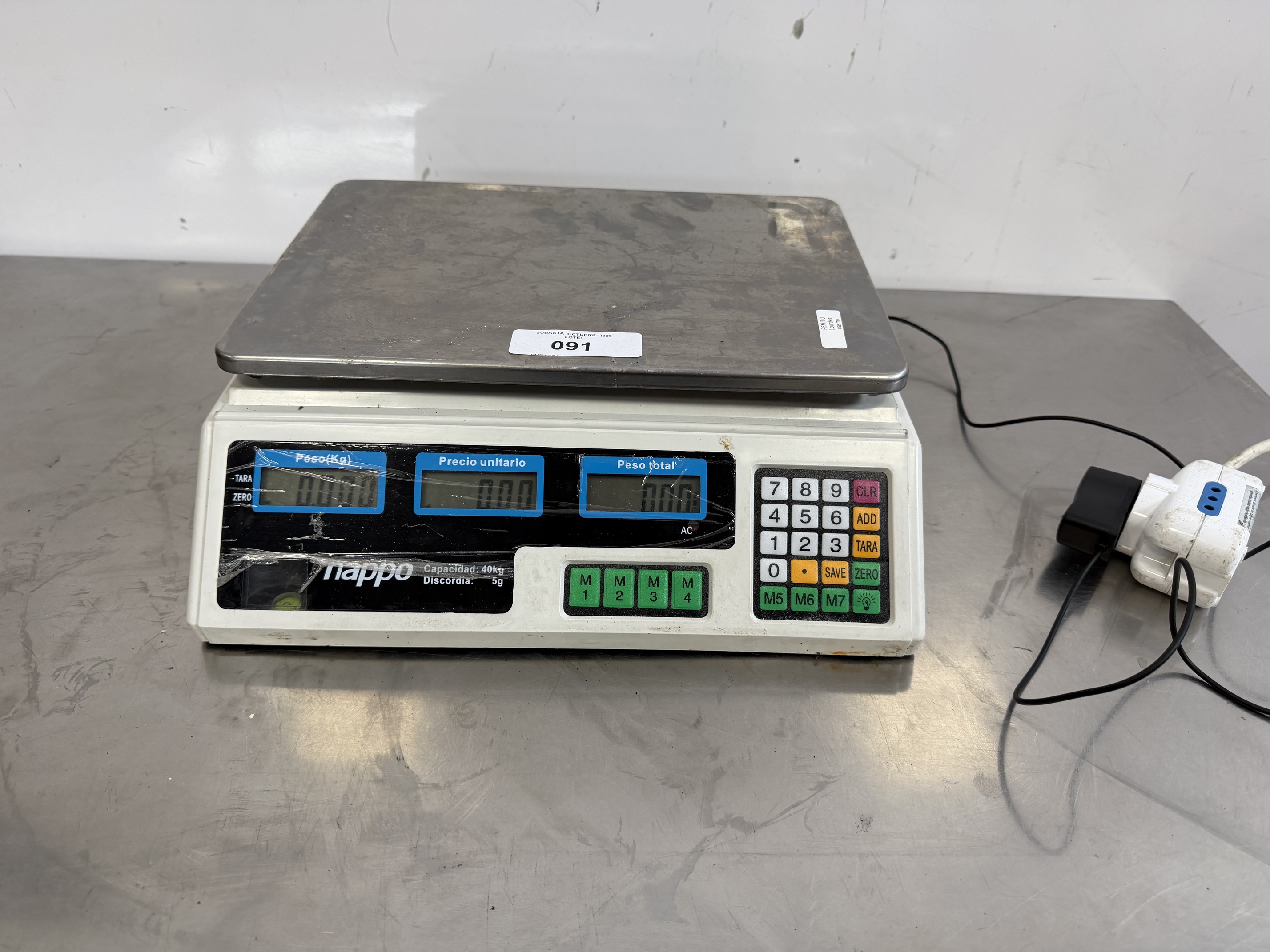 Balanza Digital Nappo 40kg