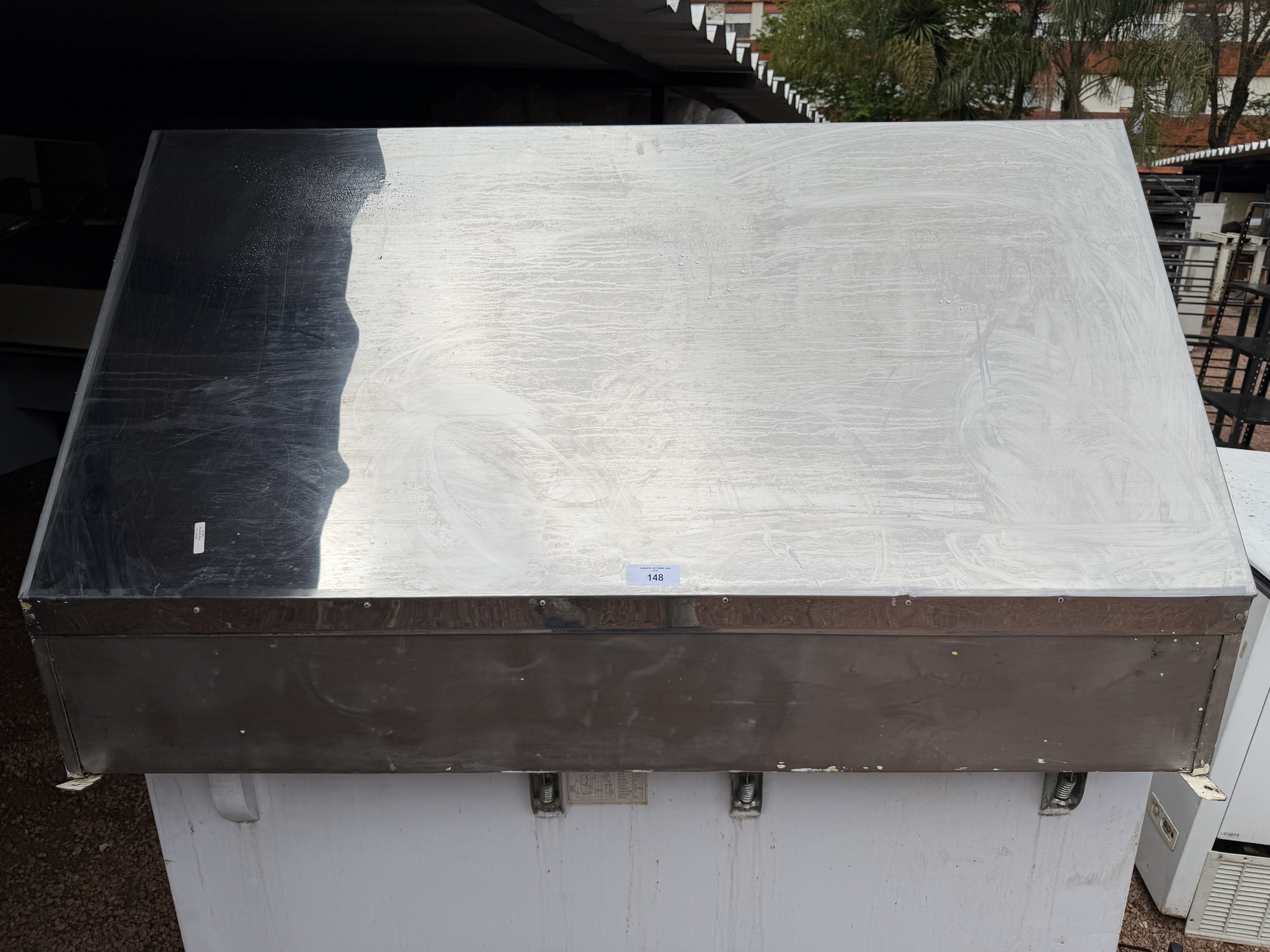 Campana Extractora Industrial Acero Inoxidable 145x80x70cm